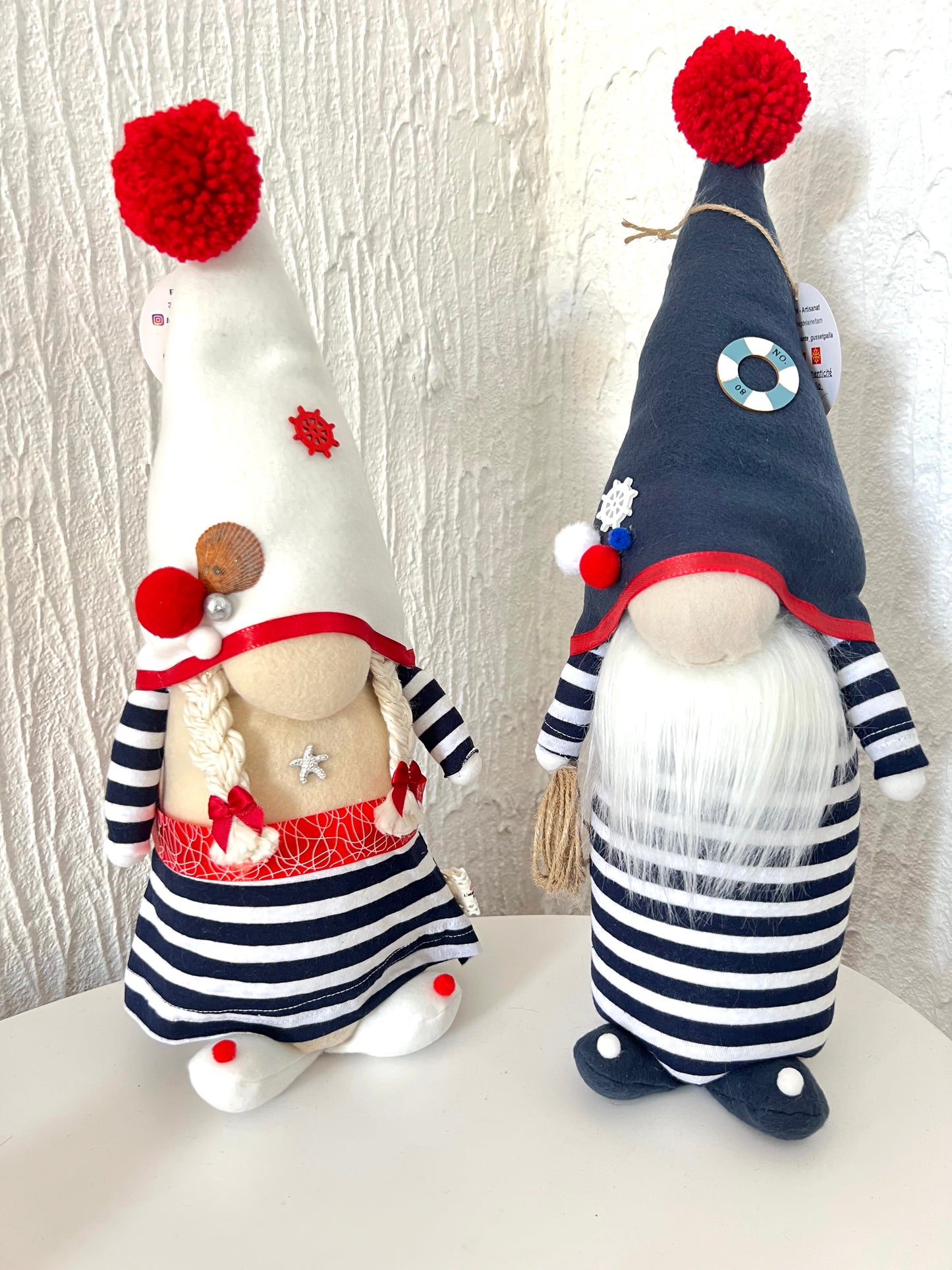 Gnome Guss et Galla Marins