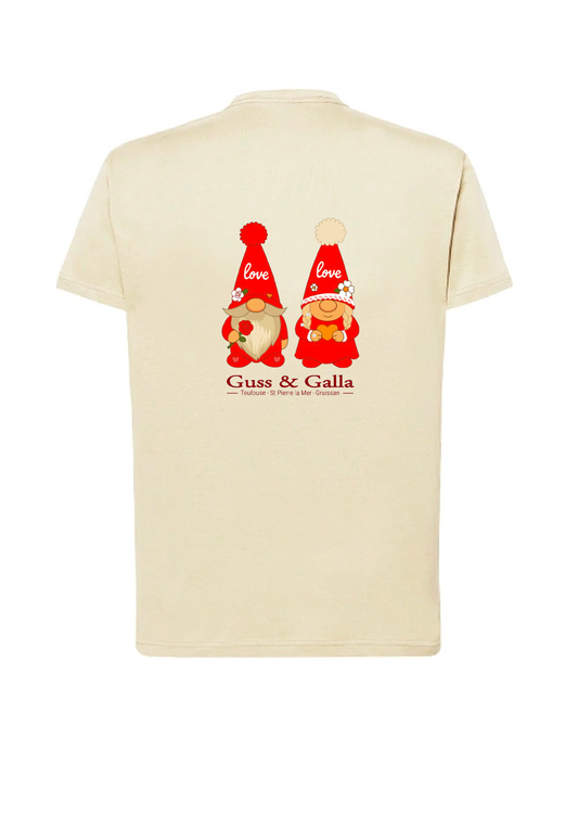 T-shirt GUSS et GALLA Amoureux