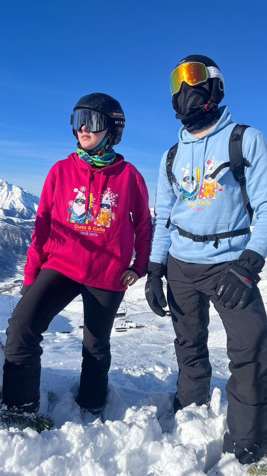Sweat capuche Guss et Galla Ski Snow