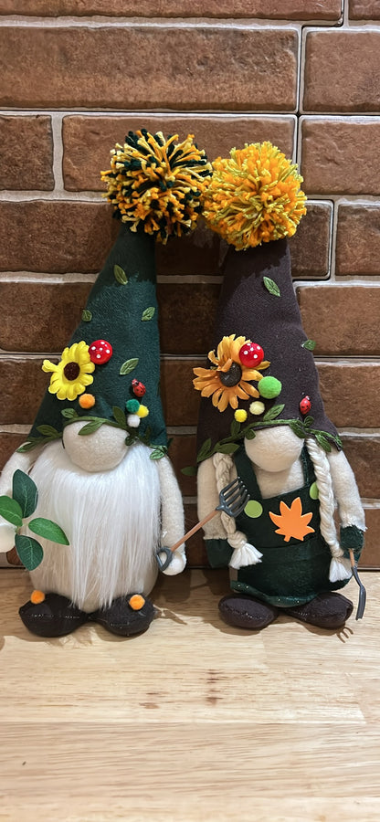 Gnome Guss et Galla Jardinier