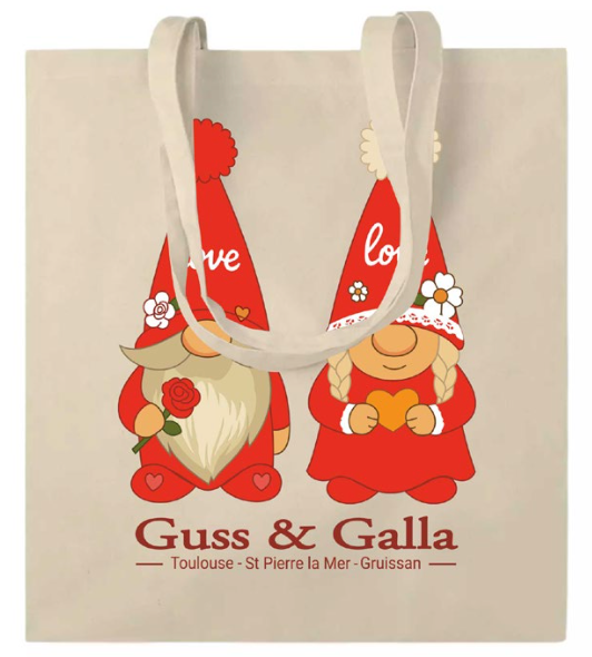 Tote-bag Amoureux