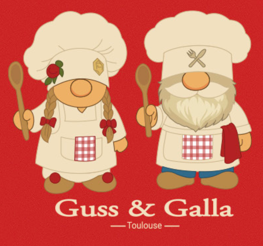 Tablier de cuisine Guss et Galla Cuisiniers