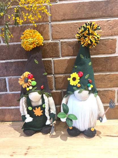 Gnome Guss et Galla Jardinier