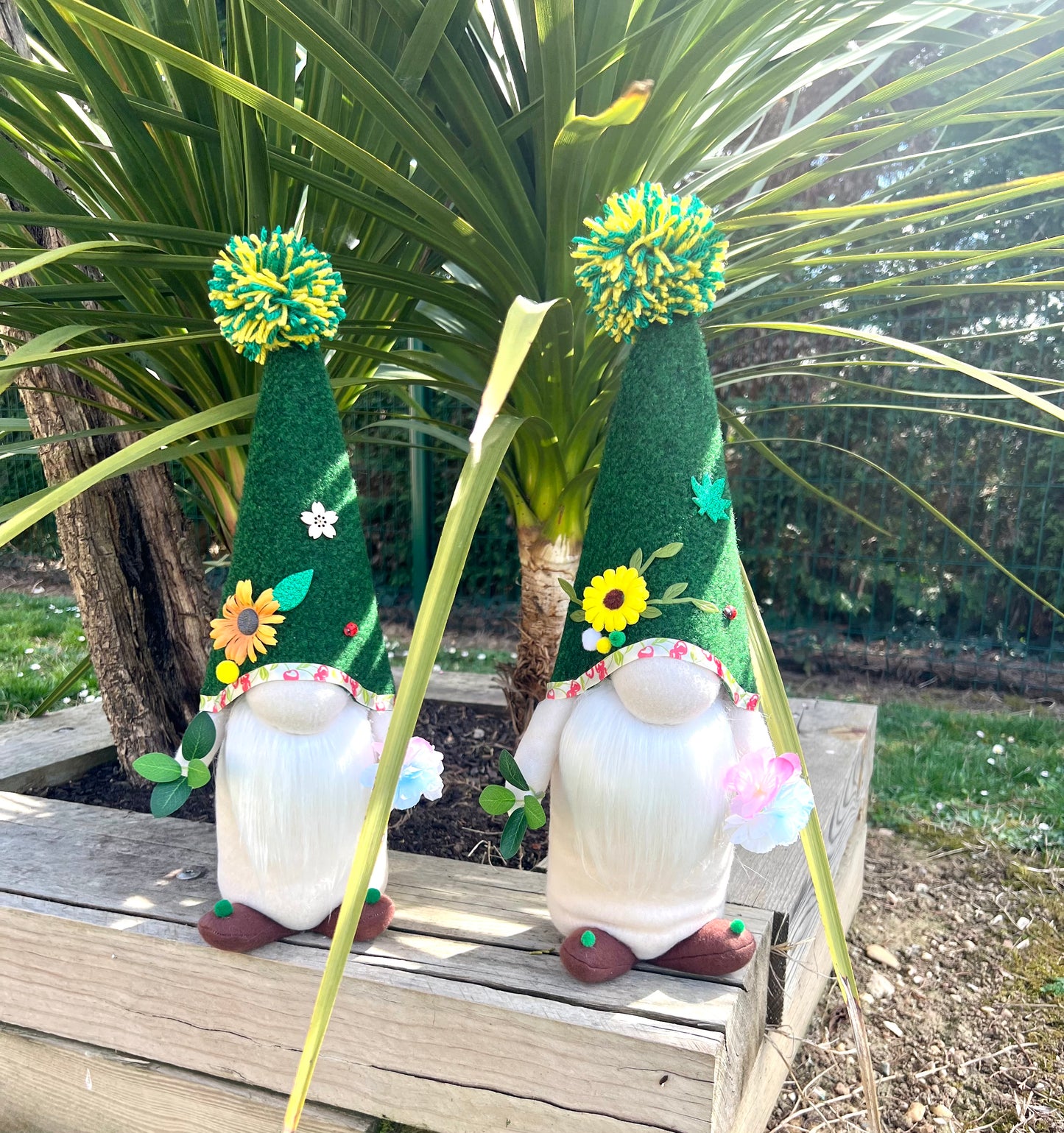 Gnome Guss et Galla Jardinier