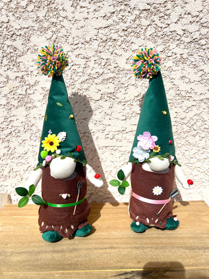 Gnome Guss et Galla Jardinier
