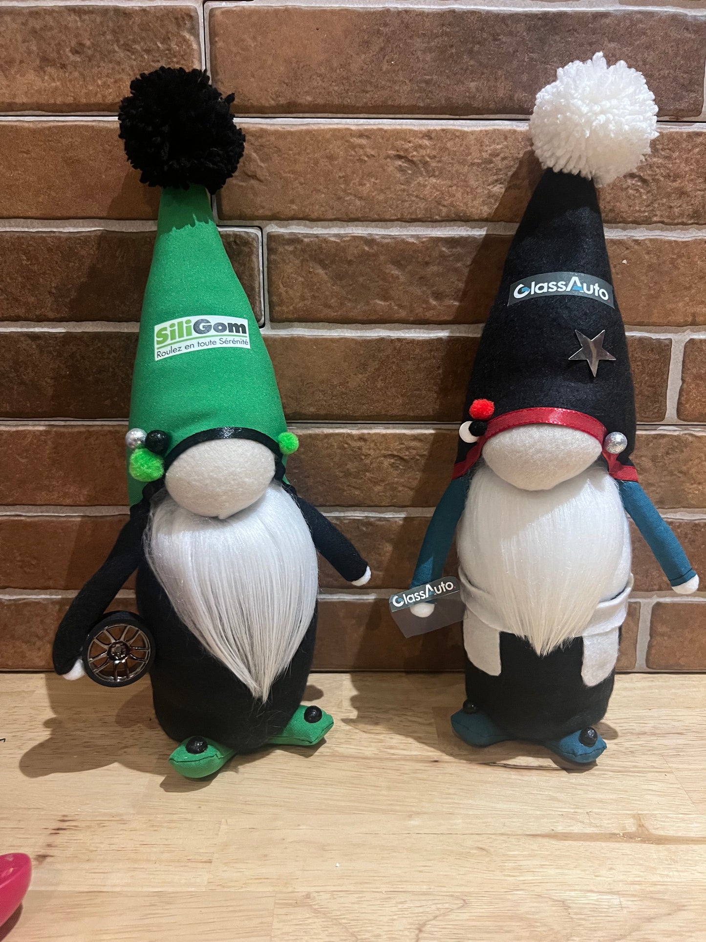 Galerie photos Gnomes Guss et Galla personnalisés