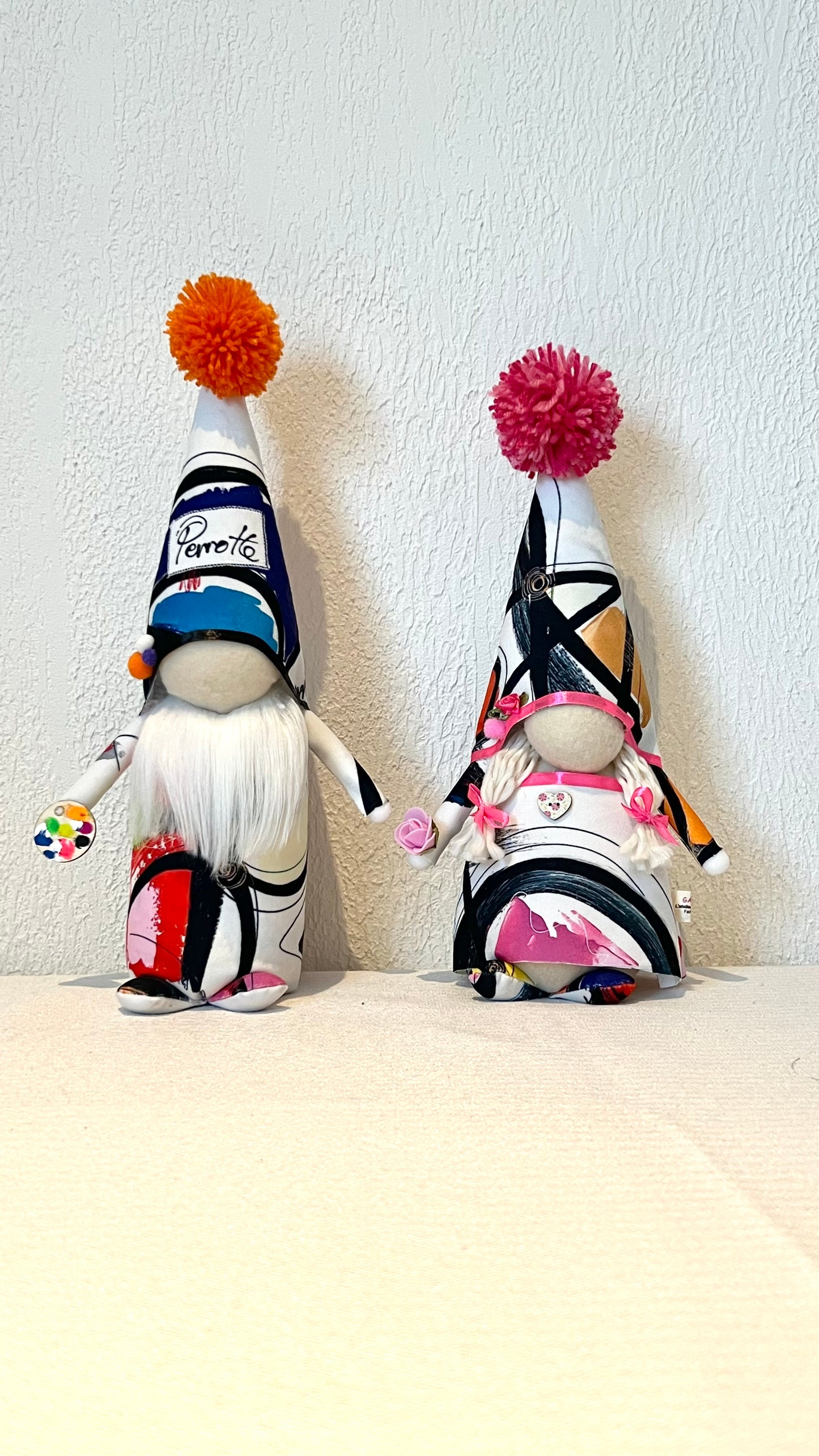 Galerie photos Gnomes Guss et Galla personnalisés