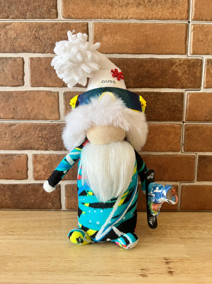 Gnome Guss et Galla Skieur - Snowboard