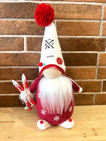 Gnome Guss et Galla Skieur - Snowboard