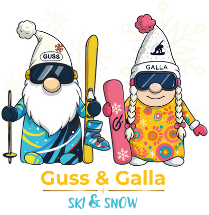 Sweat capuche Guss et Galla Ski Snow